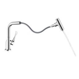 Axor Citterio Select bateria kuchenna stojąca stalowa 39861800