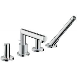 Axor Uno bateria wannowo-prysznicowa 4-otworowa chrom 45444000