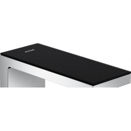 Axor MyEdition płytka do baterii 24,5 cm szkło czarny 47901600
