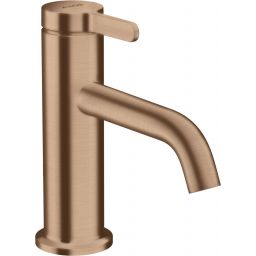 Axor One bateria umywalkowa stojąca Czerwone Złoto Szczotkowane 48001310