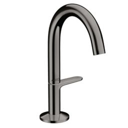 Axor One bateria umywalkowa stojąca czarny chrom polerowany 48010330