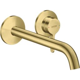 Axor One bateria umywalkowa podtynkowa 2-otworowa mosiądz szczotkowany 48120950