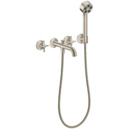 Axor One bateria wannowo-prysznicowa podtynkowa nikiel szczotkowany 48443820