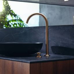 Axor One bateria umywalkowa stojąca nikiel szczotkowany 48060820