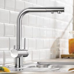 Blanco Fontas II bateria kuchenna stojąca chrom 523128