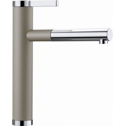 Blanco Linee-S bateria kuchenna stojąca Silgranit tartufo/chrom 518446