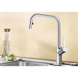 Blanco Jurena-S bateria kuchenna stojąca chrom 520765