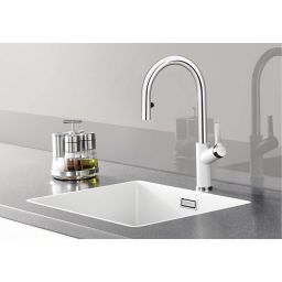 Blanco Carena-S Vario bateria kuchenna stojąca Silgranit antracyt/chrom 521358