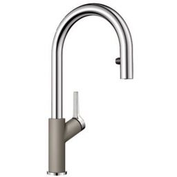 Blanco Carena-S Vario bateria kuchenna Silgranit tartufo/chrom 521376