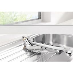 Blanco Daras-F bateria kuchenna stojąca podokienna chrom 521751