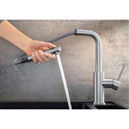 Blanco Lanora-S bateria kuchenna stojąca stal szlachetna szczotkowana 523123