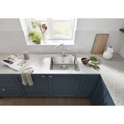 Blanco Lanora-S bateria kuchenna stojąca stal szlachetna szczotkowana 523123