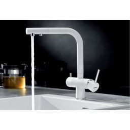 Blanco Fontas II bateria kuchenna stojąca chrom-biała 523134