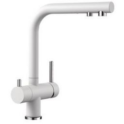 Blanco Fontas II bateria kuchenna stojąca chrom-biała 523134