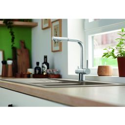 Blanco Fontas-S II bateria kuchenna stojąca chrom 525198