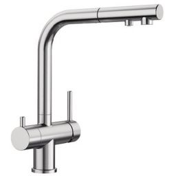 Blanco Fontas-S II bateria kuchenna stojąca z podłączeniem do filtra wody stalowa 525199