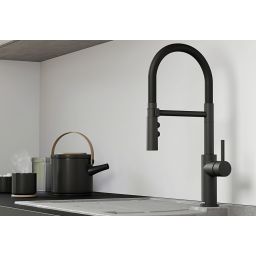 Blanco Catris-S Flexo bateria kuchenna stojąca czarna 525793