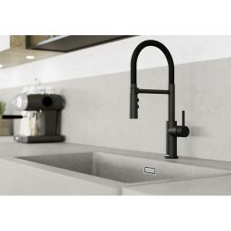 Blanco Catris-S Flexo bateria kuchenna stojąca czarna 525793