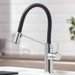 Blanco VIU-S bateria kuchenna stojąca z wyciąganą wylewką chrom 524813