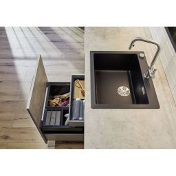 Blanco Jandora-S bateria kuchenna stojąca stal szczotkowana 526614