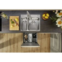Blanco Jandora bateria kuchenna stojąca stal szczotkowana 526615