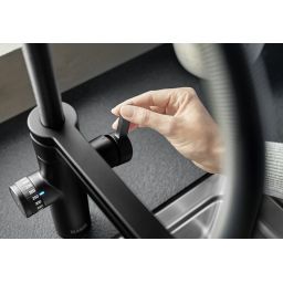Blanco Evol-S Pro bateria kuchenna stojąca z podłączeniem do filtra wody czarny mat 526636