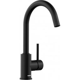 Blanco Mida bateria kuchenna stojąca czarny mat 526649