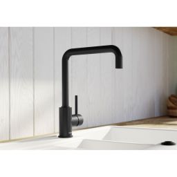 Blanco Mili bateria kuchenna stojąca czarny mat 526665