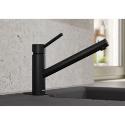 Blanco Kano bateria kuchenna stojąca czarny mat 526667