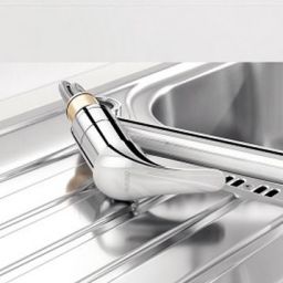 Blanco Daras-F bateria kuchenna stojąca podokienna chrom 521751