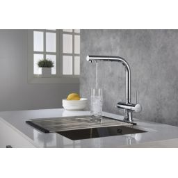 Blue Water Apala bateria kuchenna do filtra wody stojąca chrom