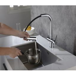 Blue Water Apala bateria kuchenna do filtra wody stojąca chrom