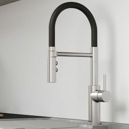 Blanco Catris-S Flexo bateria kuchenna stojąca stal-czarna 525792