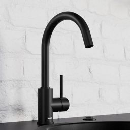 Blanco Mida bateria kuchenna stojąca czarny mat 526649