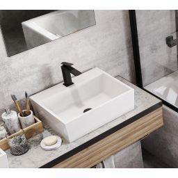 Besco Aspira II bateria umywalkowa czarny mat BU-AII-CZ