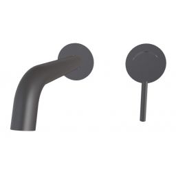 Besco Veo bateria umywalkowa podtynkowa grafit BU-VS-GR