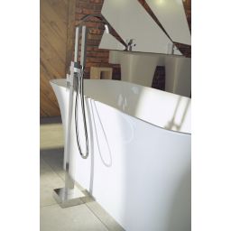 Besco Modern II bateria wannowo-prysznicowa wolnostojąca chrom BW-MII-CH
