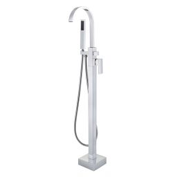 Besco Modern II bateria wannowo-prysznicowa wolnostojąca chrom BW-MII-CH