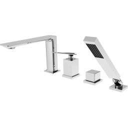 Besco Aspira bateria wannowo-prysznicowa 4-otworowa chrom BW-A4-CH