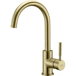 Blue Water Colorado bateria kuchenna z wylewką 360° mosiądz antyczny