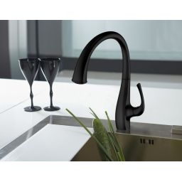 Blue Water Grasse bateria kuchenna stojąca czarny mat