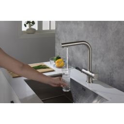 Blue Water Apala bateria kuchenna stojąca stal