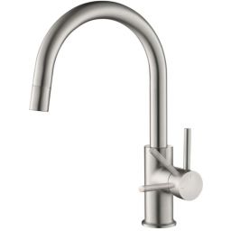 Blue Water Plaza bateria kuchenna stojąca z wyciąganą wylewką stalowa