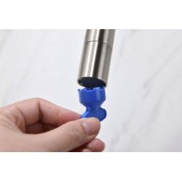 Blue Water Plaza bateria kuchenna stojąca z wyciąganą wylewką stalowa