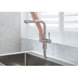 Blue Water Corsa bateria kuchenna stojąca podokienna inox