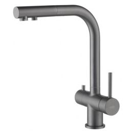 Blue Water Apala bateria kuchenna z podłączeniem wody filtrowanej grafit