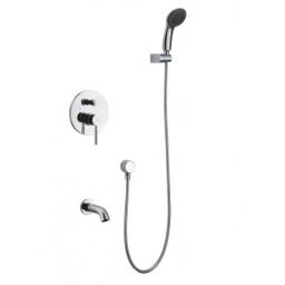 Blue Water Denver zestaw prysznicowy podtynkowy chrom DEN-ZWP.200C