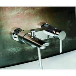 Blue Water Icona bateria wannowo-prysznicowa ścienna chrom ICO-BWN.020C