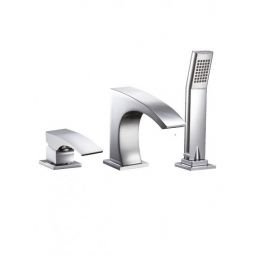 Blue Water Liwia bateria wannowa 3-otworowa chrom LIW-BWW.080C