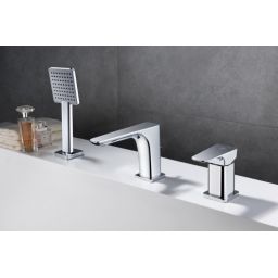 Blue Water Monaco bateria wannowo-prysznicowa 3-otworowa chrom MON-BWW.080C